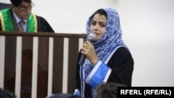 ثنا اکبر یکی از وکلای مدافع در نظام جمهوری پیشین افغانستان 