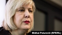 Dunja Mijatović, komesarka za ljudska prava Vijeća Evrope, decembra 2019.