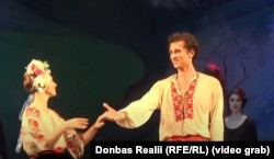 Dușakov pe scenă în timp de pace.