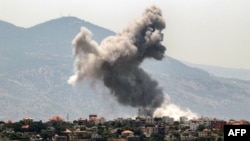 Իսրայելը ռմբահարում է Լիբանանի հարավային տարածքը, Խիամ, 19 հունիսի, 2024թ.