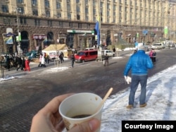 Biroul Ambasadei Japoniei în Ucraina se află lângă Piața Independenței