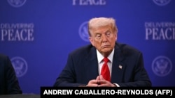 Presidenti amerikan, Donald Trump, gjatë një samiti në Kuala Lumpur më 26 tetor 2025.