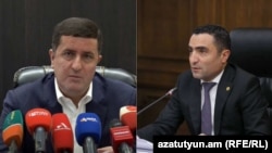 Դավիթ Ղազինյանը և Ռոմանոս Պետրոսյանը