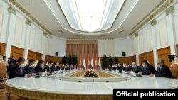 Переговоры делегаций Таджикистана и Кыргызстана в расширенном формате, Душанбе, 29 июня 2021 года