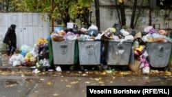 Контейнери за боклук в „Красно село“