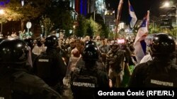 Incidenti u blizini zgrade Generalštaba u Beogradu, 14.8.2025.