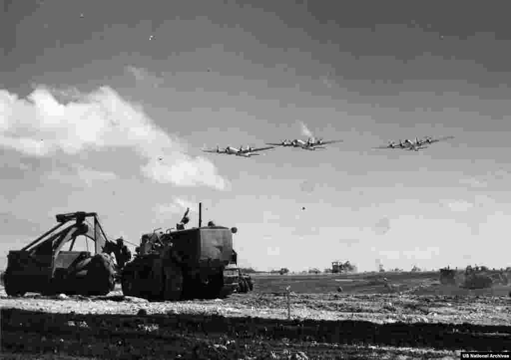 A sziget elhelyezkedése miatt kulcsfontosságú volt az amerikai hadvezetés számára, hiszen elfoglalásával Japán a legújabb amerikai stratégiai bombázó, a B-29 hatótávolságába került