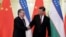 Президент Узбекистана Шавкат Мирзиеев и лидер Китая Си Цзиньпин.