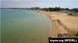 Пляж села Песчаное, Бахчисарайский район