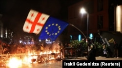 Протесты в Тбилиси