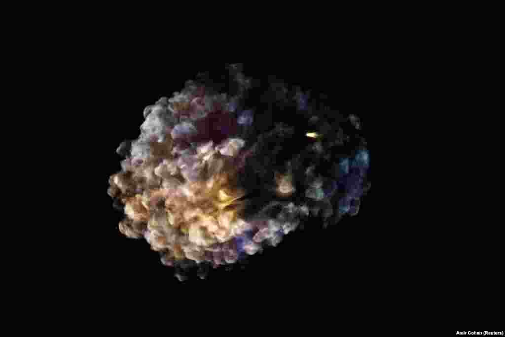 Rakete ispaljene iz Irana koje je Izrael presreo u Aškelonu 18. juna.