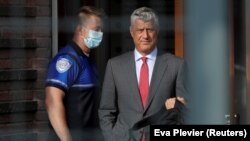 Nga data 13 deri më 16 korrik, Thaçi është intervistuar nga Zyra e Prokurorit të Specializuar në Hagë. 