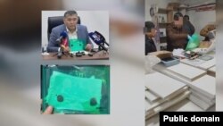 Камчыбек Ташиев жана ага жазылган кат.