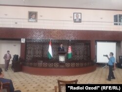 Пресс-конференция в посольстве Афганистана в Душанбе. 18 августа 2021