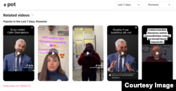 Videourile postate pe TikTok de Călin Georgescu și de membrii sau simpatizanții partidului POT au devenit extrem de virale în ultimele săptămâni.
