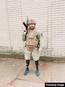 უკრაინაში მებრძოლი „ქართული ლეგიონის“ წევრი ზურაბ ჯიბუტი