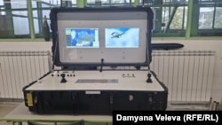 Контролна станция за управление на разузнавателния дрон VTOL