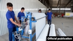 Производство на СЭЗ «Бишкек».