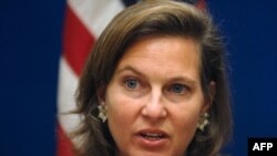 U.S. State Department spokesperson Victoria Nuland wouldn't be budged.