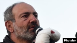 Никол Пашинян, Ереван, 16 апреля 2018 г. 