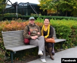 1916-жылкы көтөрүлүш тарыхын изилдөөчү жубайлар Владимир Шварц менен Асел Даниярова. 07.11.2014.