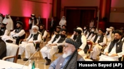 په قطر کې طالب پلاوی د سولې د خبرو په غونډه کې 