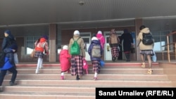 Казакъстанның Җаек шәһәрендәге мәктәп