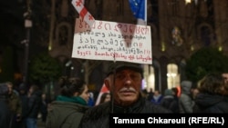 მოქალაქე პროევროპულ აქციაზე