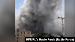 Israeli strikes hit Tehran on June 23.