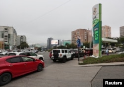 Чарга на запраўцы ва Ўладзівастоку. 22 жніўня 2025