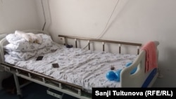 Онкология бөлүмүндөгү палаталардын бири. 2024-жыл.