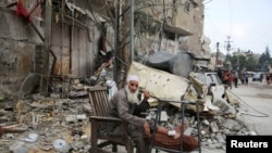 ღაზის სექტორის სამხრეთის ქალაქი რაფაჰი. ისრაელის არმიის თავდასხმის შედეგად დანგრეული შენობები. (ფოტო: 29 აპრილი, 2024 წელი) ჟოზეპ ბორელმა შეშფოთება გამოთქვა, რომ 7 მაისის იერიშს რაფაჰზე მოჰყვება „დიდი მსხვერპლი სამოქალაქო მოსახლეობაში.“