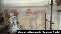 Адна з адкрытых фрэсак