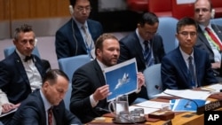 გაეროს უშიშროების საბჭოს საგანგებო სხდომა რუსეთის მიერ ნატოს საჰაერო სივრცის დარღვევებზე. 22 სექტემბერი, 2025 წელი