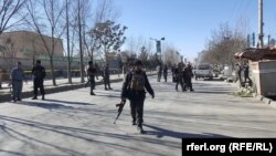 افغان امنیتي ځواکونه د پېښې ځای ته ورغلي 