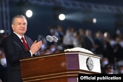 Өзбекстандын Президенти Шавкат Мирзиёев.
