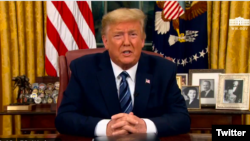 Прэзыдэнт ЗША Дональд Трамп. 