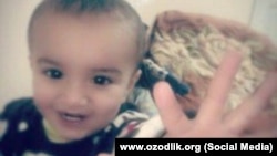 2-летний Мухаммадсадык Нумонжонов.