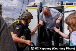 Эвакуацыя з Херсону. Жнівень 2025 году