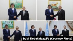 ირაკლი კობახიძის შეხვედრები თურქმენეთში გაეროს კონფერენციაზე