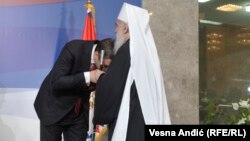 O pitanju nataliteta sa SPC: Predsednik Srbije Aleksandar Vučić sa patrijarhom Irinejom u Beogradu