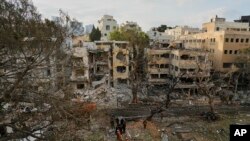 ირანის სარაკეტო შეტევის შედეგად დანგრეული სახლები თელ-ავივში. 2025 წლის 16 ივნისი