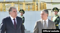 Эмомали Рахмон и Гурбангулы Бердымухамедов 