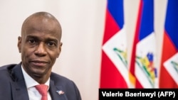 Гаитинин киши колдуу болгон президенти Жовенель Моиз. 