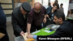 Голосование в ходе парламентских выборов в Армении, 6 мая 2012 г.