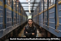 Katerina Iesipciuc, singura femeie mecanic de tren a metroului din Kiev