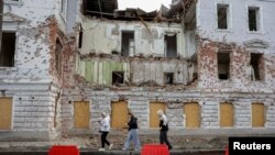 Наслідки одного з попередніх російських ударів по Сумах, фото ілюстративне