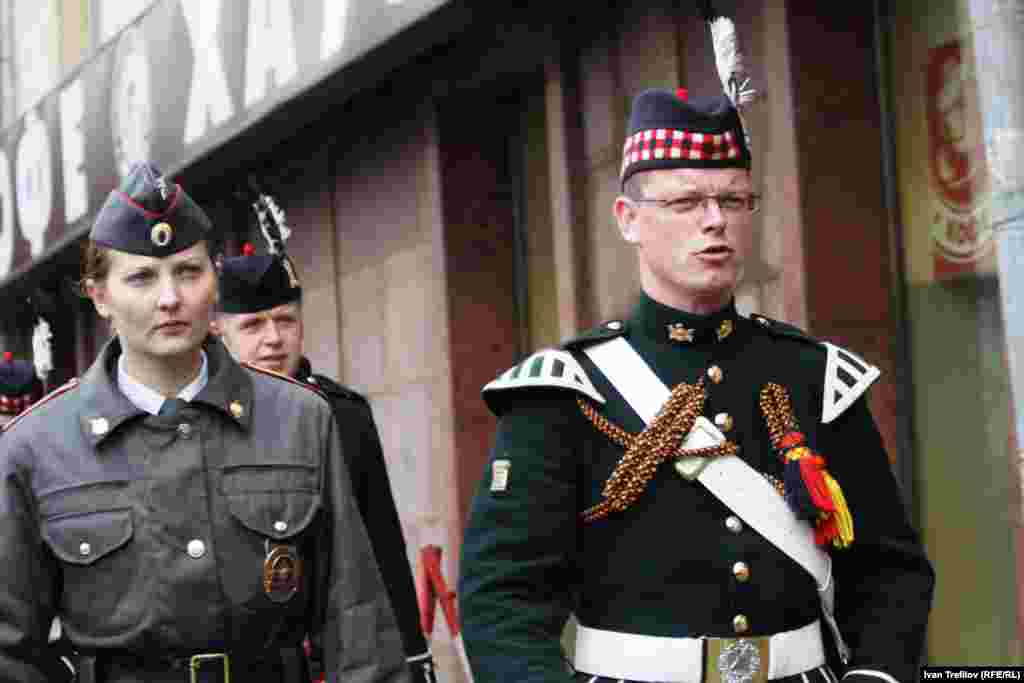 Праздник Москвы в "день тишины". Участники "Спасской башни"