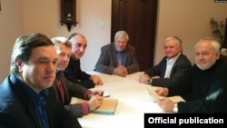 Встреча глав МИД Армении и Азербайджана в Кракове, январь 2018 г.