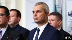 Revival Party leader Kostadin Kostadinov (file photo)